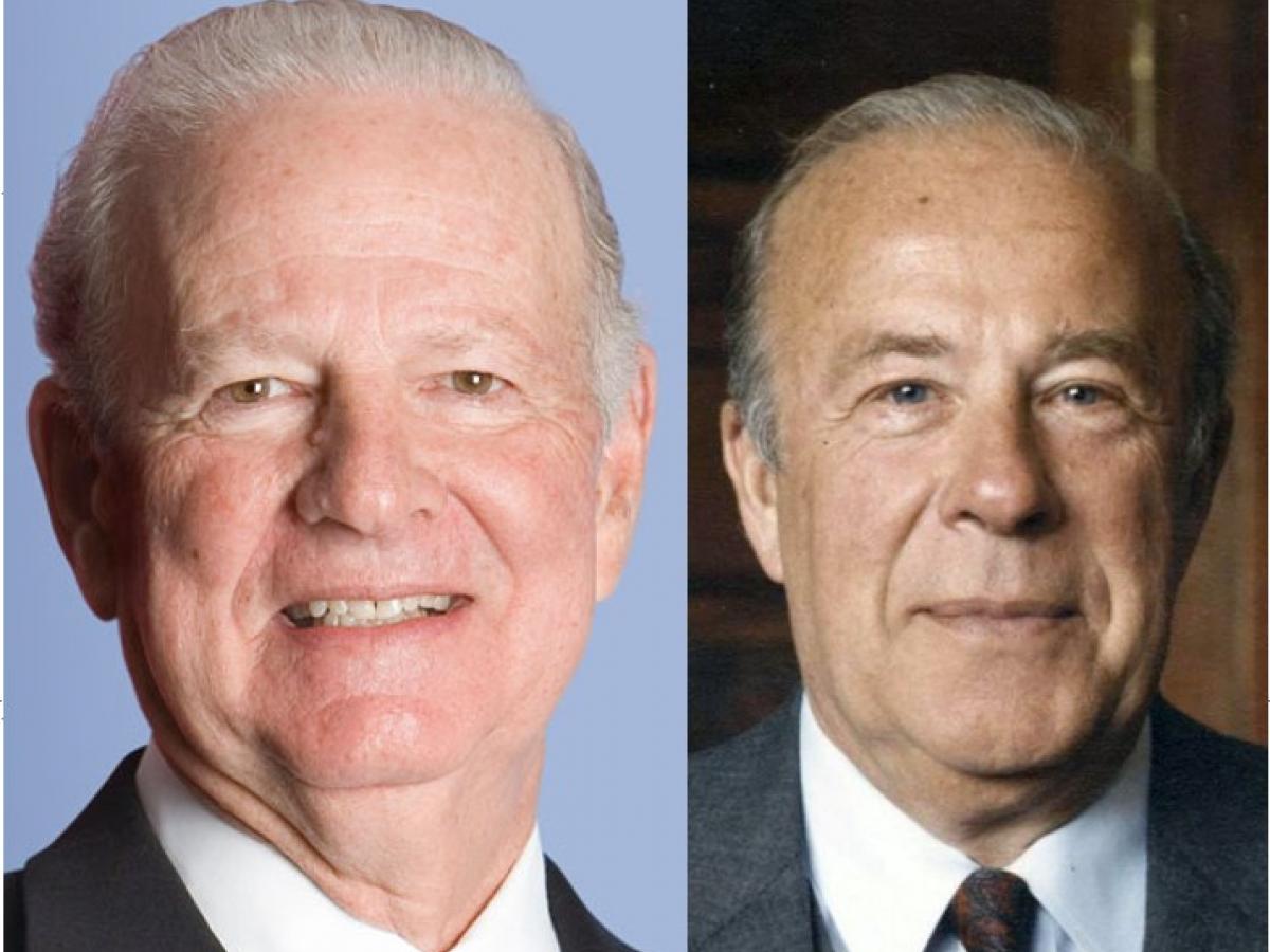 James A. Baker III and George P. Shultz
