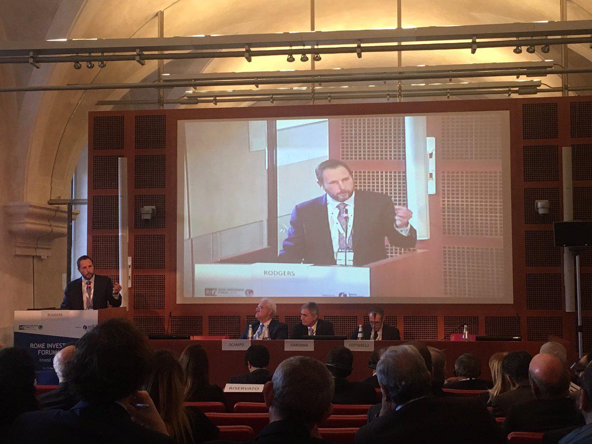 Randy Rodgers Rome Investment Forum 2018