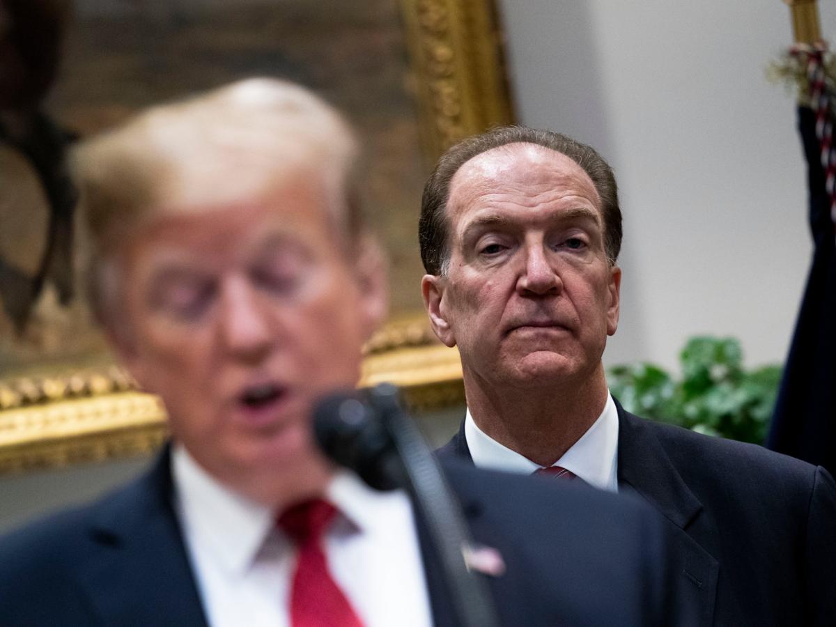 David Malpass, President Trump’s nominee to head the World Bank, has previously criticized multilateral institutions for overstepping their authority. Credit Doug Mills/The New York Times